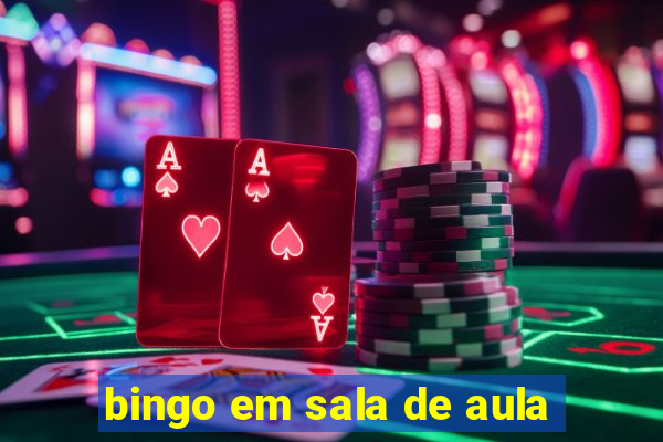 bingo em sala de aula